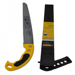Mey İthalat®  270 mm Düz Bıçaklı Testere Bıçkı Kılıflı Budama Bahçe Testeresi