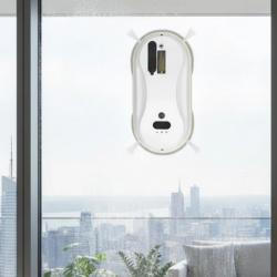 Mey İthalat® 2800 Pa Güçlü Emişli Akıllı Cam Temizleyici Robot