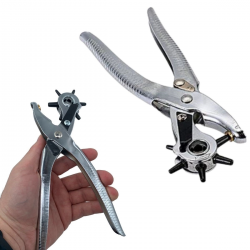 Mey İthalat®  2li Kolay Kemer Deri Delik Açma Delme Aleti Delici Pensesi Delgeç Seti