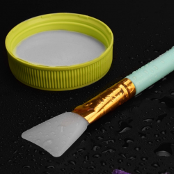 Mey İthalat®  2li Silikon Temizlemesi Kolay Kullanılabilen Yüz Cilt Bakımı Maske Ve Krem Spatulası