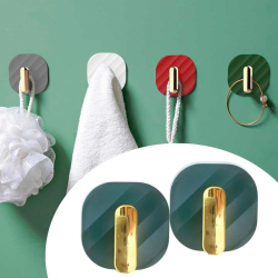 Mey İthalat®  2li Yapışkanlı Retro Askılık Dolap Kapak Kulpu Yeşil