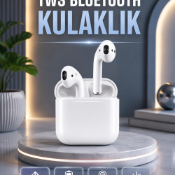 Mey İthalat® 2.Nesil Kablosuz Bluetooth Kulaklık Uzun Pil Ömrü