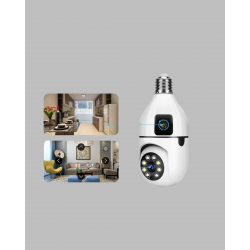 Mey İthalat® 2’si 1 Arada Güvenlik Kamerası ve Sel Işığı – Kablosuz Akıllı Kamera