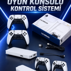 Mey İthalat® 3 D GAME BOX - ÇİFT OYUN KOLLU