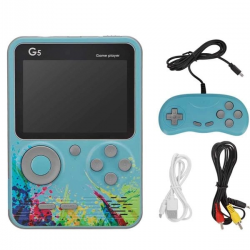 Mey İthalat® 3 İnç Ekran 500 Oyunlu Game Box Mini Taşınabilir Oyun Konsolu