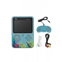 Mey İthalat® 3 İnç Ekran 500 Oyunlu Game Box Mini Taşınabilir Oyun Konsolu