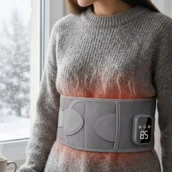 Mey İthalat® 3 Kademe Isıtmalı ve Titreşimli Bel Destek Kemeri Ergonomik Tasarım