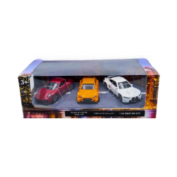 Mey İthalat® 3'li Model Arabalar Serisi