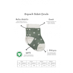 Mey İthalat®   3'Lü Penye Cute Stars Soket Çorap BS10115 Nil