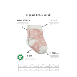 Mey İthalat®   3'Lü Penye Cute Stars Soket Çorap BS10115 Pembe