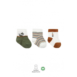 Mey İthalat®   3'Lü Penye Soket Çorap 10109 Nil