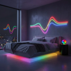 Mey İthalat® 3 Metre Neon LED Işık – Esnek Dekoratif Ortam ve Oda Aydınlatması