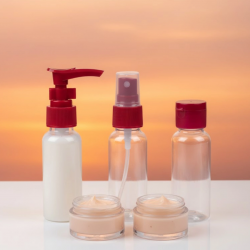 Mey İthalat® 30 ml 5’li Seyahat Banyo Şişe Seti Sızdırmaz Tasarım