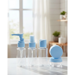 Mey İthalat® 30 ml 5’li Seyahat Boy Kozmetik Organizer Seti