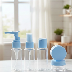 Mey İthalat® 30 ml 5’li Seyahat Boy Kozmetik Organizer Seti