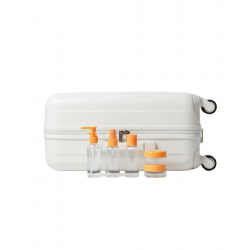 Mey İthalat® 30 ml 5’li Seyahat Şişesi Seti Çantalı Kozmetik Organizer