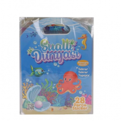 Mey İthalat® 3004 BİTMEYEN STİCKER SU ALTI DÜNYASI