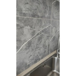 Mey İthalat® 30x30 Antrasit Mermer Desenli Duvar Sticker