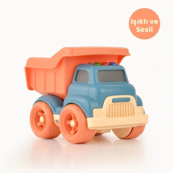 Mey İthalat® -31016 Sesli ve Işıklı Minik Kamyon