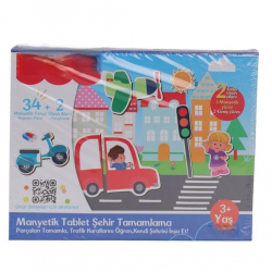 Mey İthalat® 3127  MANYETİK TABLET ŞEHİR TAMAMLAMA