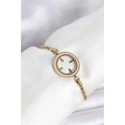 Mey İthalat® 316L Çelik Burgu Zincir Model Çeyrek Takılabilir Bileklik