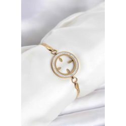 Mey İthalat® 316L Çelik İtalyan Zincir Model Çeyrek Takılabilir Bileklik