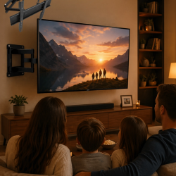 Mey İthalat® 32 55 İnç Ayarlanabilir TV Askı Aparatı Güçlü  Duvar Tipi Askı