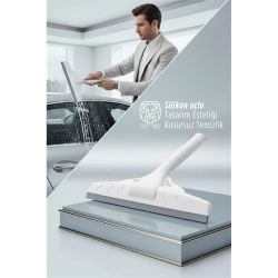 Mey İthalat® 34 CM Silikon Uçlu Profesyonel Cam Çekçek - Tasarım Estetiği ve Kusursuz Temizlik 422540