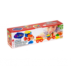 Mey İthalat® 351-ONY KUTUDA  AHŞAP EĞİTİCİ BLOKLU TREN