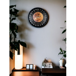 Mey İthalat® 36 Cm 24 Saat Göstergeli Özel Tasarım Duvar Saati