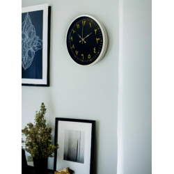 Mey İthalat® 36 Cm Arapça Rakamlı Duvar Saati