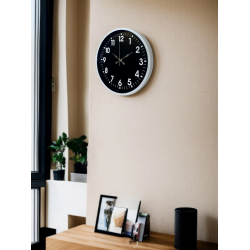 Mey İthalat® 36 Cm Beyaz Dekoratif Duvar Saati