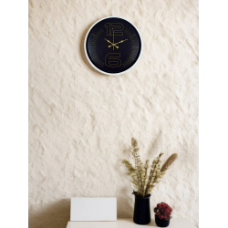 Mey İthalat® 36 Cm Beyaz Dekoratif Şık Duıvar Saati