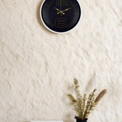 Mey İthalat® 36 Cm Beyaz Dekoratif Şık Duıvar Saati