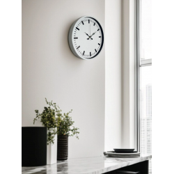 Mey İthalat® 36 Cm Beyaz Standart Duvar Saati