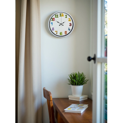 Mey İthalat® 36 Cm Çocuk Odası Dekoratif Duvar Saati