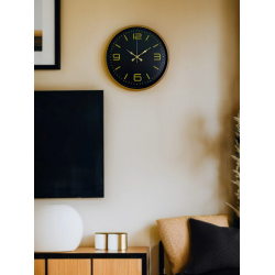 Mey İthalat® 36 Cm Kahverengi Dekoratif Duvar Saati