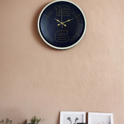 Mey İthalat® 36 Cm Krem Dekoratif Duvar Saati