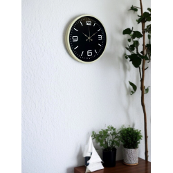 Mey İthalat® 36 Cm Krem Şık Dekoratif Duvar Saati