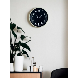 Mey İthalat® 36 Cm Krem Zarif Duvar Saati