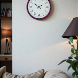 Mey İthalat® 36 Cm Pembe Roma Rakamlı Duvar Saati