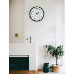 Mey İthalat® 36 Cm Yeşil Dekoratif Duvar Saati