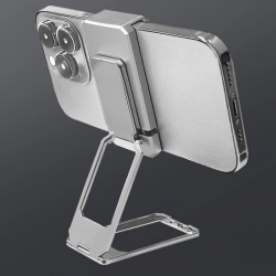 Mey İthalat®   360 derece Dönen Tüm Telefon Tipleri İle Uyumlu Metal Telefon Standı Braket