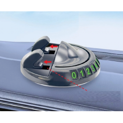 Mey İthalat® 360° Dönebilen Yapışkanlı Numaratörlü Araç Telefon Tutucu