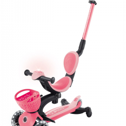 Mey İthalat® 360 Scooter (Işıklı) Koyu Pastel Pembe