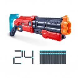 Mey İthalat® 36436 X-Shot Silah Sünger Atan Excel-Vigilante 24 Mermi -