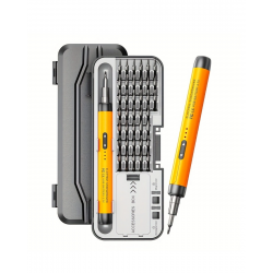 Mey İthalat® 3.7V Li Pil Elektrikli Tornavida Seti 1100 Devir Hassas Onarım Aleti