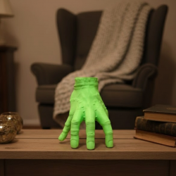 Mey İthalat® 3D Dekoratif Yeşil El Obje 27x22 cm Sanatsal ve İddialı Aksesuar