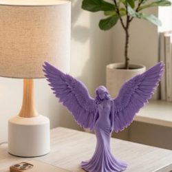 Mey İthalat® 3D MELEK İNSAN LİLA