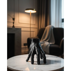 Mey İthalat® 3D Modern Siyah El Heykeli 27x22 cm Konsol ve Raf Üstü Dekor